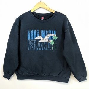 Vintage 90's Anna Maria Island Cropped Fleece